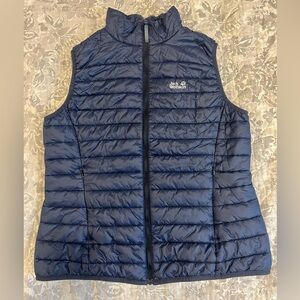 Jack Wolfskin Women’s Navy Puffer Vest